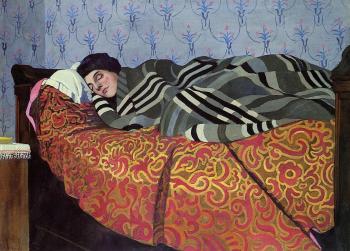 Felix Vallotton : Sleeping Woman